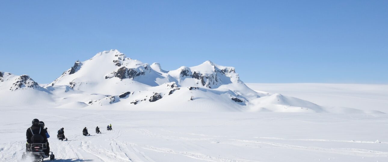 Iceland snowmobile tour