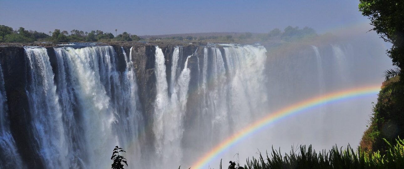 Victoria Falls rainbow